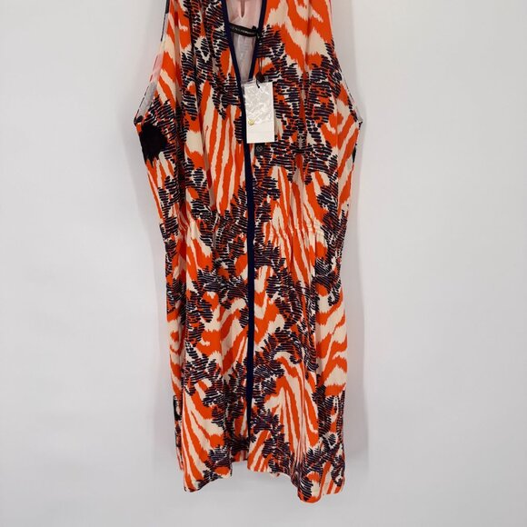 Vix Paulahermanny Sleeveless Abstract Print Dress- silk Size Medium new $248 - Picture 4 of 12